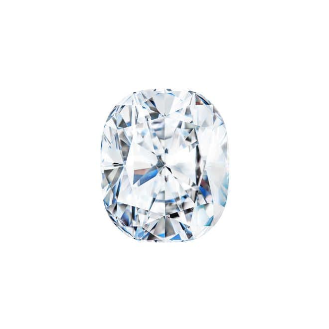 Cushion diamond shape icon