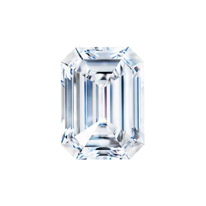 Emerald diamond shape icon